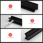 homdiy 25Pack Black Cabinet Handles Adjust Cabinet Pulls Adjustable Drawer Pulls