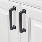 COTYKILEY 10 Pack 3.75 Inch(96mm) Oil Rubbed Bronze Cabinet Handles Kitchen Cabinet Pulls Cabinet Door Handles Kitchen Cabinet Hardware Cupboard Drawer Pulls Dresser Handles