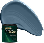 Rust-Oleum Color Spark Interior Paint and Primer in One, Semi-Gloss, Capri, 1 Gallon