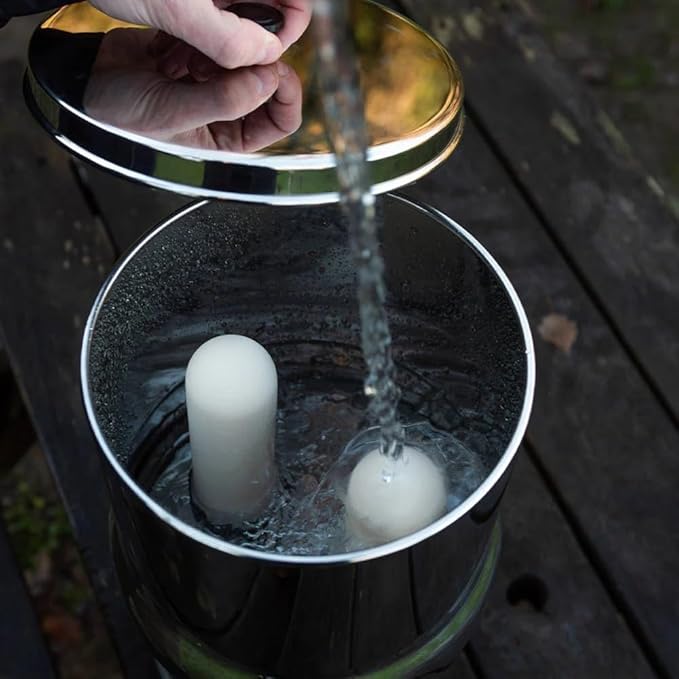 British Berkefeld Doulton 8674 Ultra Sterasyl Ceramic Filter Candle for Countertop Gravity Water Filter System Short Mount 7" - 4 Pack