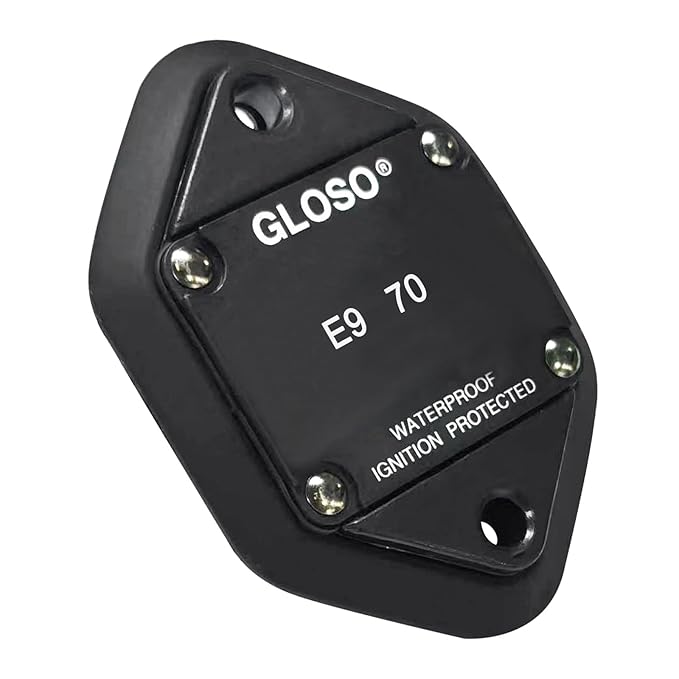 GLOSO Circuit Breaker E94 Panel Mount T1 Auto Reset for Marine Automotive Truck (70A