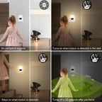 Led Bathroom Nightlight with Time,LED Motion Sensor Nightlight, Timer Baby Night Light