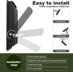 2 Pack 150W LED Flood Light Outdoor,15000LM Work Spotlight with US Plug,6500K Daylight White,IP66 Waterproof Exterior Security Floodlights for Yard,Garden,Backyard,Patio,Stadium,Parking Lot