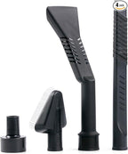 WORKSHOP Wet/Dry Vacs Shop Vacuum Accessories WS25052A Car Cleaning Kit for Wet Dry Vacuum Cleaners, 1-1/4-inch Vac Attachments with 2-1/2-inch Hose Adapter, Designed for Automotive Detailing