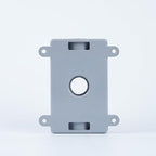1/2-Inch or 3/4-Inch Weatherproof Electrical Junction Box with Adapters, Gray, Indoor/Outdoor Installation (Single-Gang 4PACK)