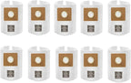 10 PCS Bundle Set 2-2.5 Gallon Vac Bags, ALYYDBG Type B 90668 9066800 9066833, All Around QAM70 and CMXZVBE38774 Vac Filter Bags
