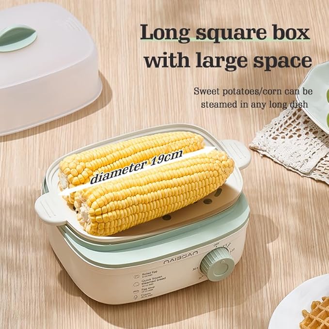 12 Egg Cooker For Hard Boiled Eggs, 5-Speed Timing Function, Medium, Egg Poacher, Rapid Egg Boiler With Auto Shut Off, Electric Food Steamer For Cooking Vegetables, Egg Boiler.