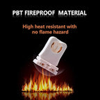 Non-shunted Turn Type T8 Lamp Holder JACKYLED 20-Pack UL Socket Tombstone for LED Fluorescent Tube Replacements Medium Bi-pin Socket for Programmed Start Ballasts