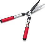 Kimura® Pro Heavy Duty Hedge Shears - Premium Garden Clippers with Patented Gearing Technology, Ultra Lightweight Aluminium Handles, Japanese SK5 Steel Blades, Ideal Shears for Gardening - 22" Trimmer