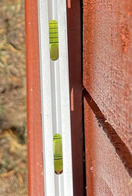 Swanson Tool Co TBL001M 12 inch Aluminum Frame Magnetic Toolbox Level with Pitch Vial, Top Read Views, with 3 Rare Earth Magnets and 4 Bubble Vials for 0°/90°/45° Measurements