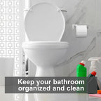 Gisafai 10 Pcs Bathroom Hardware Accessories Set 23.6 Inch Bath Towel Bar Kit Stainless Steel Bathroom Hardware Set Towel Racks Ring Hooks Paper Holder for Wall Mounted (Silver)