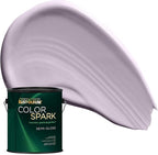Rust-Oleum Color Spark Interior Paint and Primer in One, Semi-Gloss, Pixie, 1 Gallon