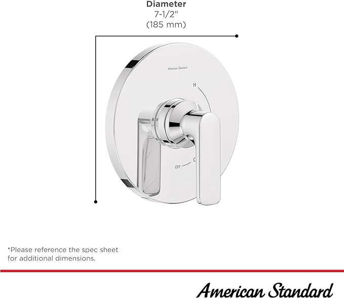 American Standard TU061500.295 Aspirations Shower Valve Trim Kit, Brushed Nickel