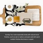 Country Chic All-in-One Chalk Paint for Furniture, Cabinets, Home Decor, Eco-Friendly, Matte Finish, Built-In Primer & Top Coat for Wood, Metal - Sunday Tea (Warm Grey) - 8 oz (237 ml)