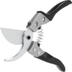 Professional Hand Pruners (Small/Medium) - Ergonomic Non-Slip Garden Shears, Heavy Duty Handheld Plant Trimmer, High Carbon Steel Blades Flower Cutter, Pruning Shears for Gardening and Harvesting
