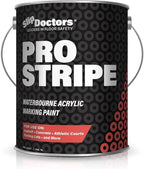 Pro Stripe Line Marking Paint – Courts, Parking Lots & Surface Restoration - (White, 1 Quart)
