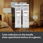 Leviton LB120-GFT 20A 1-Pole Plug-On GFCI Branch Circuit Breaker, Thermal Magnetic, 120 VAC, White