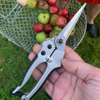 Kings County Tools Hand Gardening and Landscaping Pruner Tool Set | Wet Wood Bypass | Dry Wood Anvil | Flower Cutters | Sharp Japanese Blades | Cast Aluminum Handles | Ergonomic Design for Easy Use