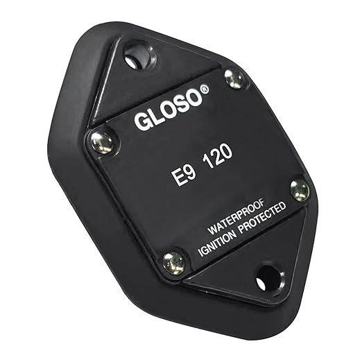 GLOSO Circuit Breaker E94 Panel Mount T1 Auto Reset for Marine Automotive Truck (120A)