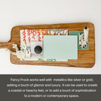 Country Chic All-in-One Chalk Paint for Furniture, Cabinets, Home Decor, Eco-Friendly, Matte Finish, Built-In Primer & Top Coat for Wood, Metal - Fancy Frock (Light Blue) - 8 oz (237 ml)