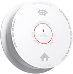 Smoke Detectors 10 Year Sealed Battery Operated,UL217-9th Listed Smoke Alarm with Voice Alert,Photoelectric Sensor Fire Alarms Smoke Detectors with LED Lights for Home, GS886-H04 (1 Pack)