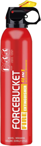 Portable Fire Extinguisher Spray With Bracket Can Prevent Re-Ignition,Best Suitable for Home, Kitchen, Car | For Electric, Textile and Grease Fires | Non-Toxic, Easy Clean