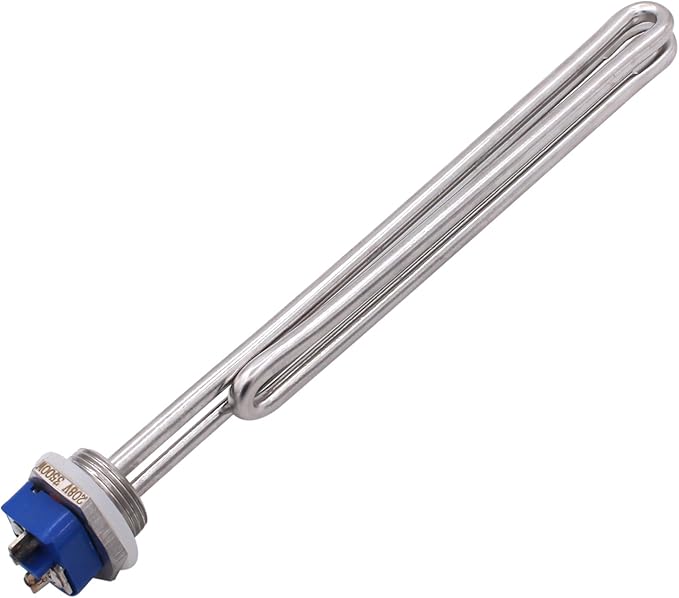 DERNORD 3500W 208V Screw-In Foldback Water Heater Element - Low Watt Density