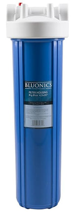 Bluonics 110W UV Water Ultraviolet 24GPM Plus Sediment and Carbon Well Water Purifier System Size 4.5" X 20" Filters for Large Home and Commercial