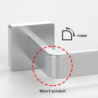 Toilet Paper Holder Collision Avoidance Towel Racks for Bathroom Thickened Material 304 Stainless Steel Towel Rack 10-Piece Towel Bar Brushed Nickel Bathroom Hardware Set Will Not Rust