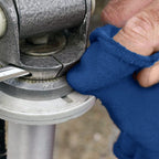 Avalon Towels Cotton Shop Rags – (Pack of 600) Size 12x14 Inches Cleaning Rags – Absorbent Shop Towels and Multipurpose Cleaning Towels for Automobiles, Industries, Garage and Homes (Blue)