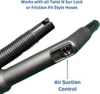 MP Maresh Products Vacuum Hose Replacement for Oreck BB Hand Held Vacuum Cleaner – Friction Fit, Compatible with Oreck Buster B for Powerful Cleaning Performance Durable 6' Hose (Black)