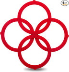 4-Pack Flush Valve Seal for Kohler GP1059291 - Upgraded Silicone Replacement, Stops Leaks & Weak Flushes in Canister Toilet Tanks