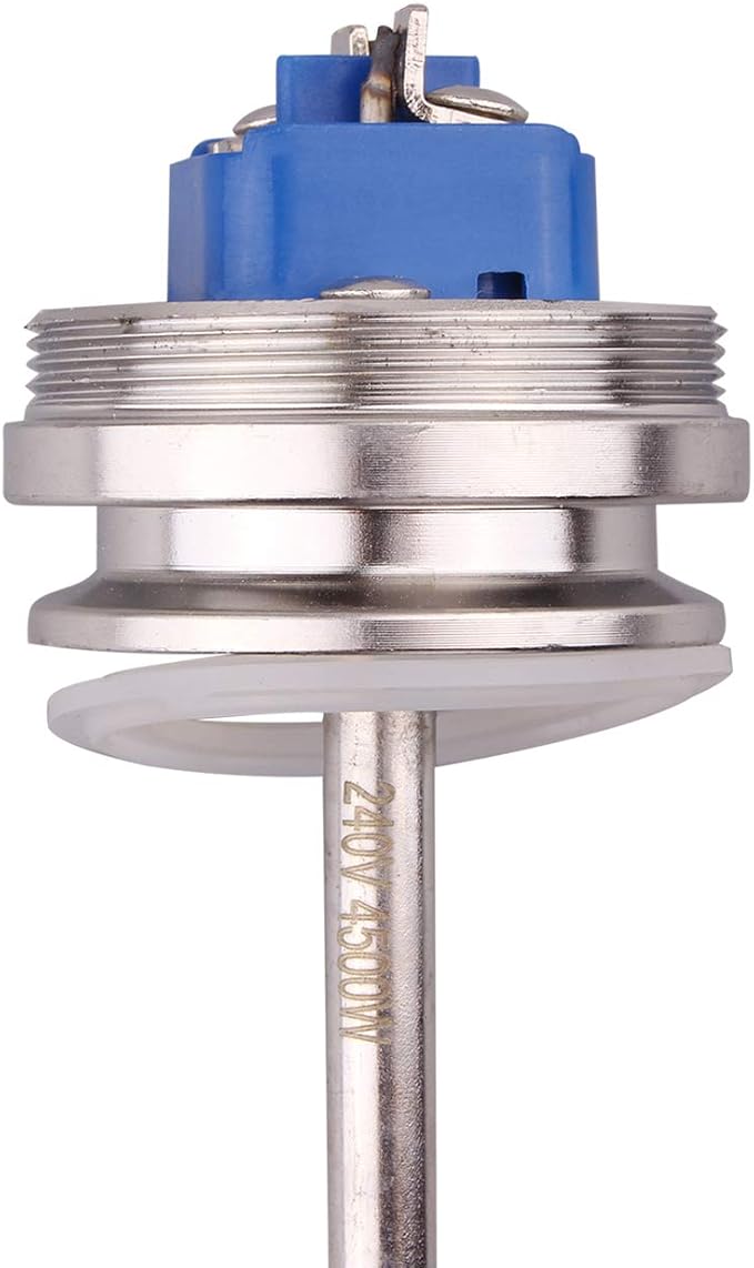 DERNORD 1.5" Inch (OD50.5mm) Tri-clamp Foldback Heating Element Stainless Steel Immersion Water Heater (240v 4500w)