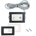 36387 Dual Button Wall Switch Toilet Control Panel Fit for Thetford Tecma Toilet Silence Plus April 2006 to Present