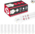 GoodBulb 32 Watt CFL Light Bulbs 4 Pin GX24Q-3 Base 3500K Neutral White 32W High Output 2400 Lumens Triple Tube Compact Fluorescent Light Bulbs Plug-in 10 Pack