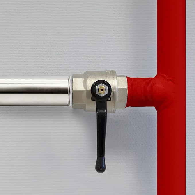 TAISHER 1PCS Stainless Steel Pipe Fittings, 1-1/4" NPT Male x 1-1/4" NPT Male Threaded, 16" Length Nipple Cast Pipe