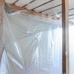 PAD ‘N PROTECT Flame Retardant/Fire Rated 6 Mil Plastic Sheeting 12' x 100', Anti-Static, Greenhouse Plastic, Durable Plastic Sheeting, Passed NFPA 701 Test 1&2 (Printed on The Sheet)(6 Mil)