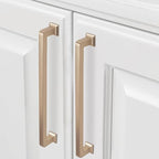 COTYKILEY 10 Pack 7.5 Inch(192mm) Champagne Bronze Cabinet Handles Champagne Kitchen Cabinet Pulls Cabinet Door Handles Kitchen Cabinet Hardware Cupboard Drawer Pulls Dresser Handles