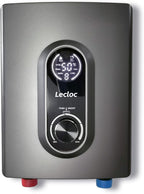 Under Sink Hot Water Heater 3.5kW 120V Hard-wired, LED Digital Display with Knob Control, Multiprotective, IPX4, 30-55℃ On Demand Mini Tankless Electric Water Heater for Kitchen, Bathroom Sink