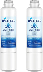 HAF-CIN/EXP Water Filter for Samsung, Haf-cin Refrigerator Water Filter Replacement Fit Samsung DA29-00020B, DA29-00020A, Rf263beaesr, Rf260beaesr, Rf4287hars, Rf28hfedbsr, 2 Pack SETFEEL