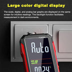 2026 USB Rechargeable Digital Multimeter, 6000 Counts Large Color Screen & Backlight, FS899L Smart multimeter Automatic Tester for Home Automotive Industrial Applications Electrical Issues