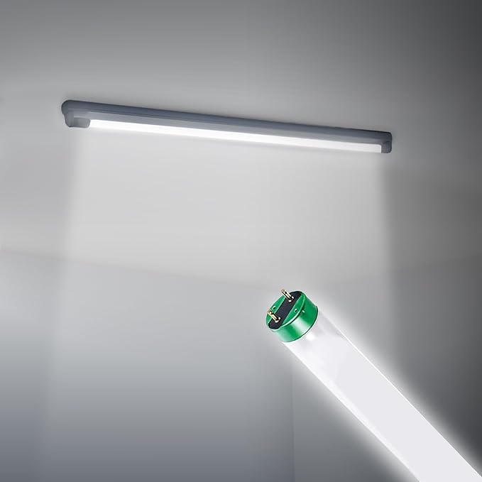 High-Performance 32W T8 Fluorescent Tube Light with 3500K Neutral White Color, Alto Energy-Saving Technology, and 24,000-Hour Lifespan