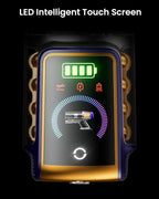 Cordless Vacuum Cleaner,48KPa/580W/65Mins Vacuum,Self-Standing Vacuum Cleaners for Home,Stick Vacuum with LED Display &Anti-tangle Brush,Vacuum Cleaner for Hardwood Floors,Carpet,Pet Hair,Car