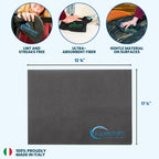 Supercloth® Premium Microfiber Cleaning Cloth for All-Purpose, Lasts Over 5 YEARS, Glasses Cleaning Cloth, Microfiber Cleaning Cloth for Cars, Magic Reusable Cloth Streak-Free 100% Made in Italy (2pk)