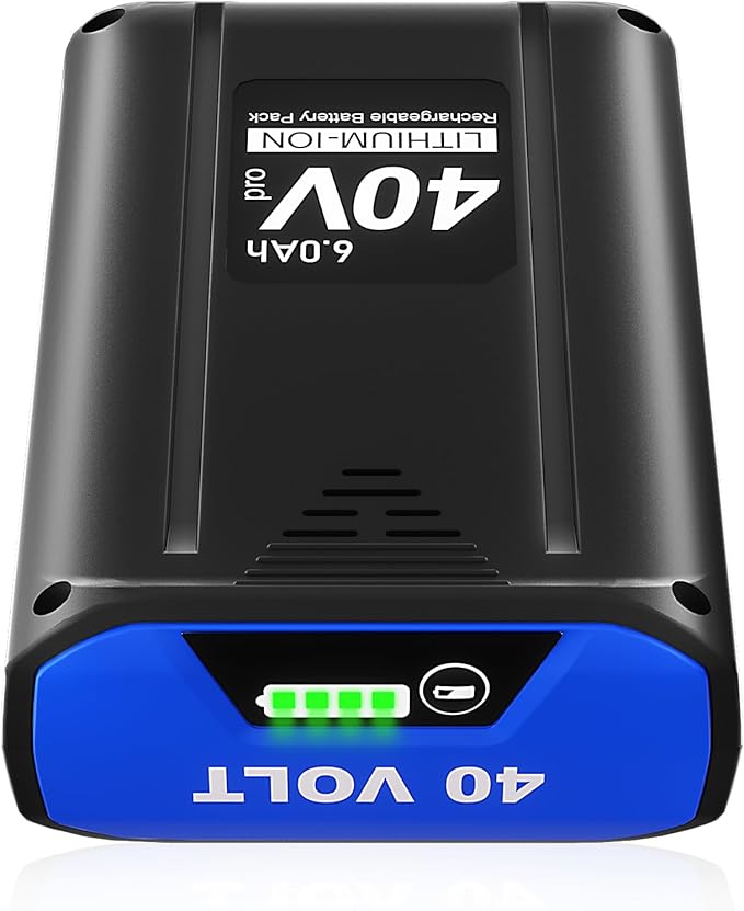 【Upgraded】 CaliHutt 40V 6.0Ah Replacement Battery for Kobalt 40V MAX Battery 2540C-06 High Capacity Lithium-ion Batteries KB440-03 KB2540C-06 KB640-03 KB240-06 for Cordless Power Tools