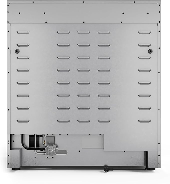 Gordon Ramsay by THOR Kitchen 36 Inch Professional Liquid Propane Range with Tilt Panel Touch Control in Stainless Steel/Rose Gold