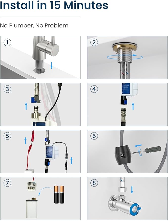 APPASO Touchless Kitchen Faucet with Soap Dispenser Brushed Nickel, Side Motion Sensor Kitchen Faucet, Single Hanle 3-Mode Hands-Free Faucet for Kitchen Sink