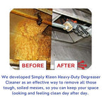 Heavy Duty Cleaner and Degreaser, Industrial Strength Multi Surface Cleaner Degreaser, 1 Gallon