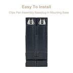 50 Amp Double Pole Breaker Plug on Mount Standard Miniature Circuit Breaker Thermal Magnetic Protection, 10KA 120/240V, Suitable for Various Brands of Load Centers