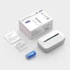 Jemay Plug in Carbon Monoxide Detector,10 Year Battery CO Alarm Detectors with Test-Button & Breathing Light, Portable AC Power CO Monitor Detectors for Home/Hotel, Just Plug & Play, 1 Pack